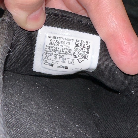 NWT Women’s Black Slip On Sperry Size 9.5 • - Picture 6 of 9